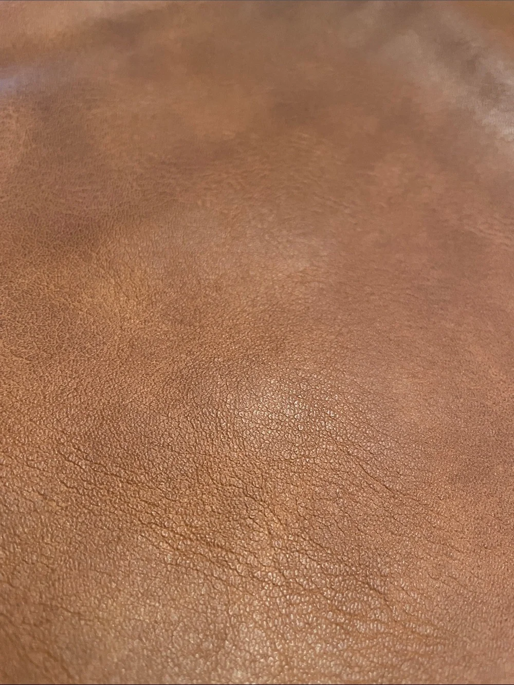 Cognac Brown Faux Leather Accent Pillow Covers - Set of 2 - C9